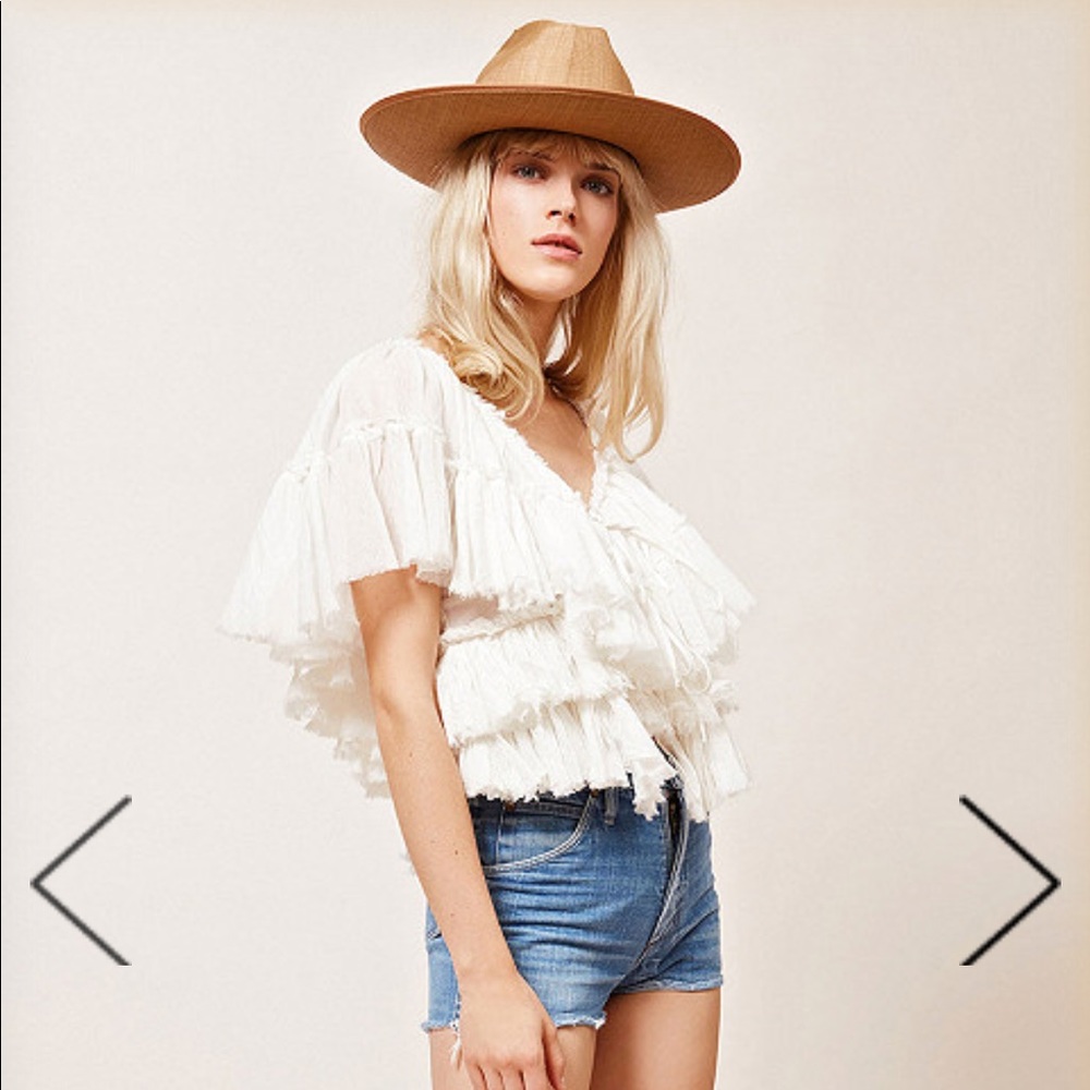Boho goddess hippie top
